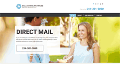 Desktop Screenshot of directmaildallas.com