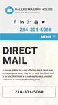 Mobile Screenshot of directmaildallas.com